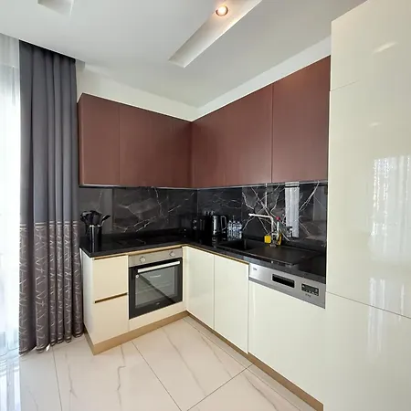 Apartmán Sa Apartments! Luxury 2Br With Private Beach Access Alanya